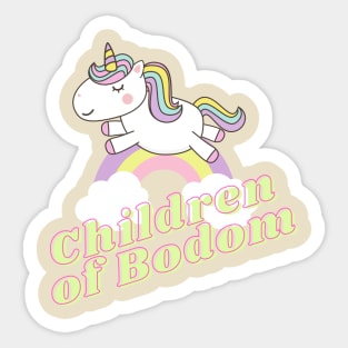 bodom ll unicorn Sticker